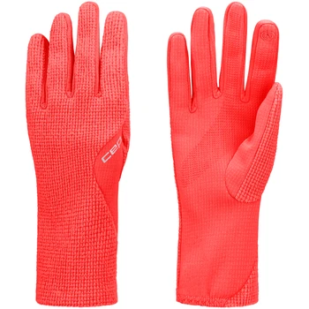 Termiczne rękawiczki do biegania unisex CEP Core Run Thermal 2.0 koralowe