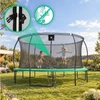 Trampolina ogrodowa dla dzieci 14 FT / 427 cm Kangaroo PRO DrFit z siatką i drabinką